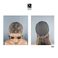 D165 VICTORIA LACE FRONTAL EXTRA LARGA RUBIO CENIZA CON REF. DORADO - Miniatura 3
