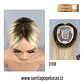D108 TAMY TOPPER NATURAL LACE RUBIO PLATINADO CON CREC. OSCURO - Miniatura 1