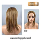 D112 CHLOE TOPPER NATURAL LACE RUBIO - Miniatura 2