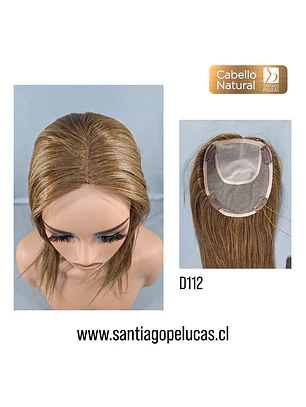 D112 CHLOE TOPPER NATURAL LACE RUBIO