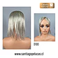 D100 TAMY TOPPER NATURAL LACE 90% CANAS - Miniatura 2