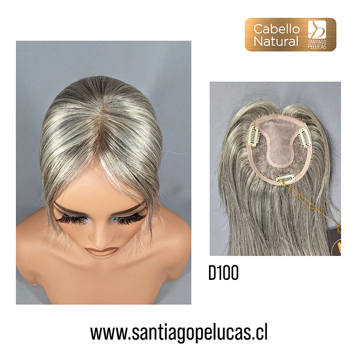D100 TAMY TOPPER NATURAL LACE 90% CANAS 1