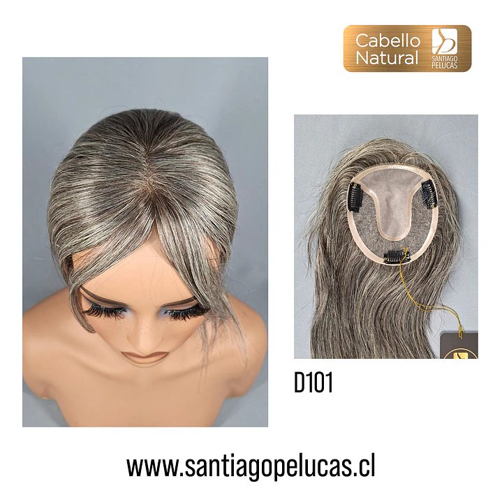 D101 TAMY TOPPER NATURAL LACE 80% CANAS 1