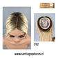 D102 TAMY TOPPER NATURAL LACE RUBIO CLARO CON CRECIMIENTO - Miniatura 1