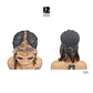 C509 LACE FRONT MELENA LISA BOB CASTAÑO VISADO - Miniatura 3