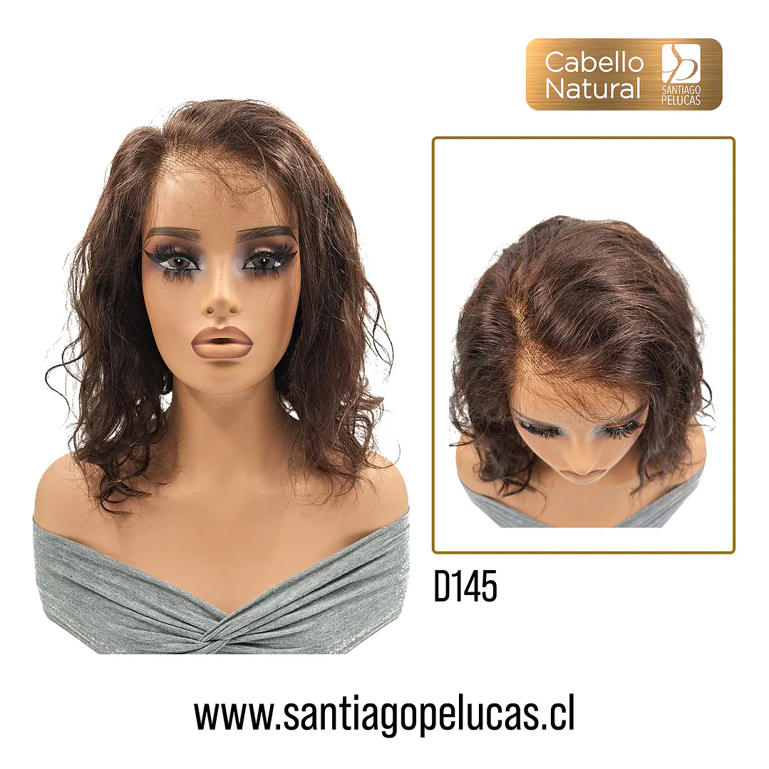 D145 MALIA LACE FRONTAL MELENA CON ONDAS CASTAÑO MEDIO 1