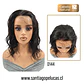 D144 MALIA LACE FRONTAL MELENA CON ONDAS CASTAÑO OSCURO - Miniatura 1