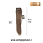 D127 NEO CORTINA NATURAL LISA CON MICROPEINES RUBIO (9 Piezas) - Miniatura 2