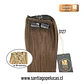 D127 NEO CORTINA NATURAL LISA CON MICROPEINES RUBIO (9 Piezas) - Miniatura 1