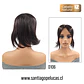 D106 TAMY TOPPER NATURAL LACE CASTAÑO OSCURO - Miniatura 2