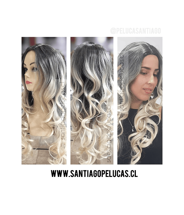 SB 0654 IRENE BALAYAGE RUBIO PLATINADO