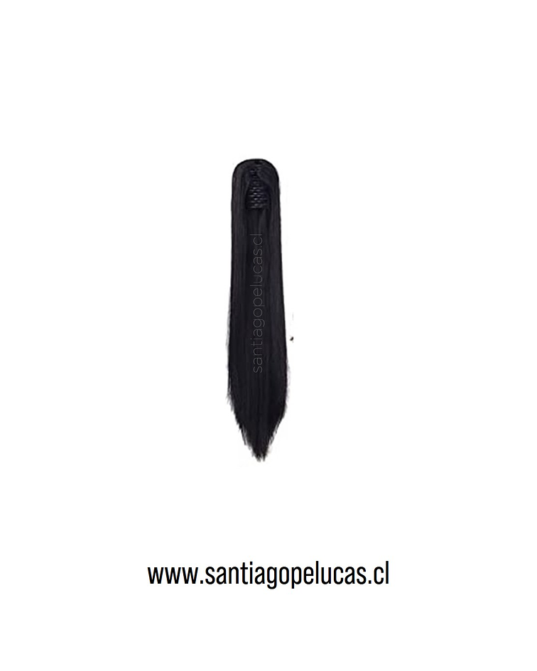 SB 0519 POSTIZO DE TRABA LISO NEGRO