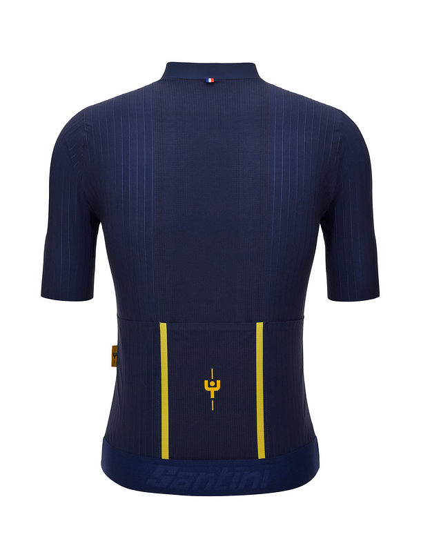 Tricota Santini Maillot Jaune - Blu Nautica