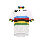 Tricota Santini UCI Niño World Champion - White 1