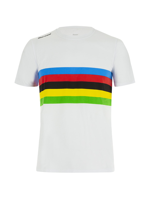 Polera Santini UCI Official World Champion - Hombre