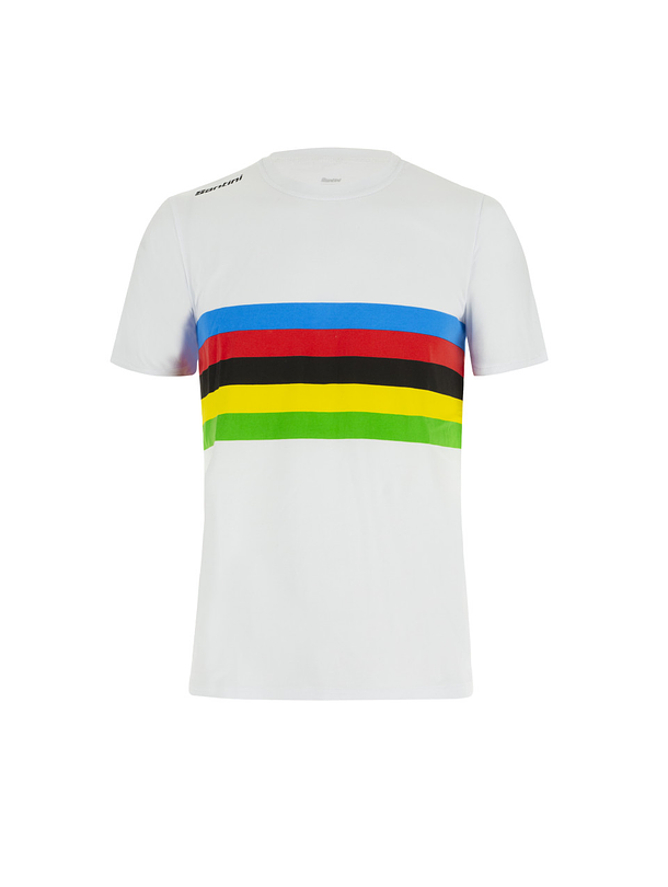 Polera de Niño Santini UCI WORLD CHAMPION