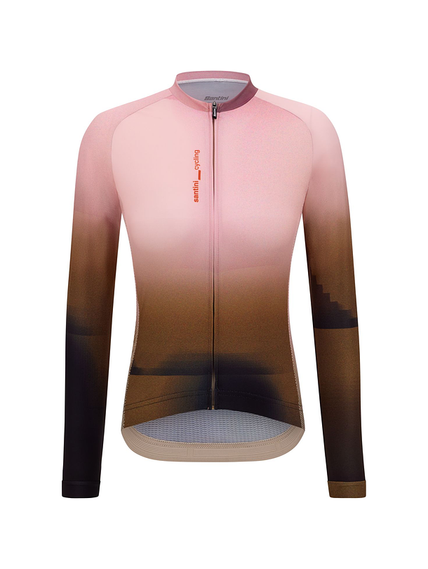Maillot Santini Luce Unisex Manga Larga  - Beige 