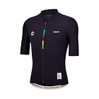 Maillot Santini Unisex Mondo UCI WORLD CHAMPION - Black 2