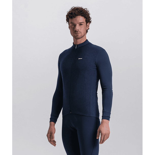 Maillot Santini Pure Hombre Manga Larga - Blue Nautica 2