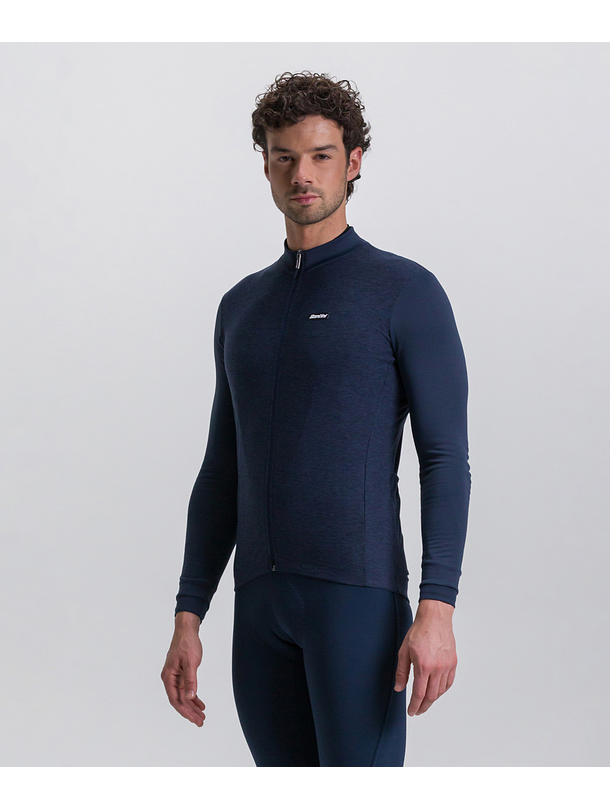 Maillot Santini Pure Hombre Manga Larga - Blue Nautica