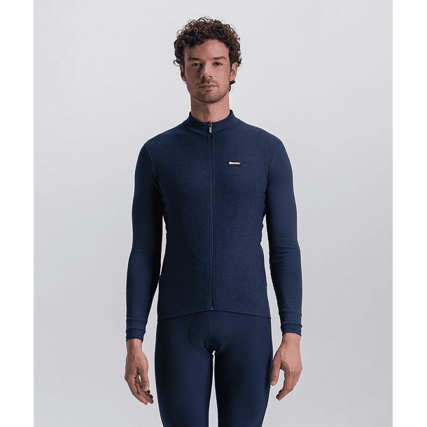Maillot Santini Pure Hombre Manga Larga - Blue Nautica 3