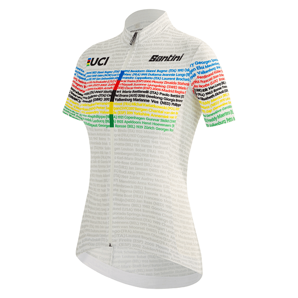 Maillot Santini UCI ROAD 100 CHAMPIONS - Mujer  2