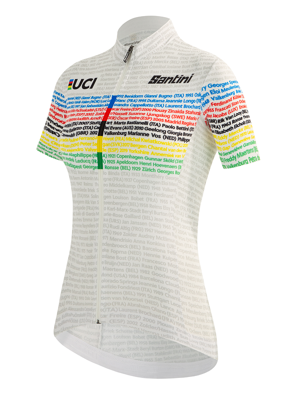 Maillot Santini UCI ROAD 100 CHAMPIONS - Mujer 