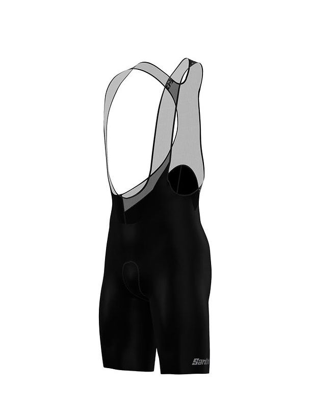 Culotte Santini Horizon2 Hombre - Black 