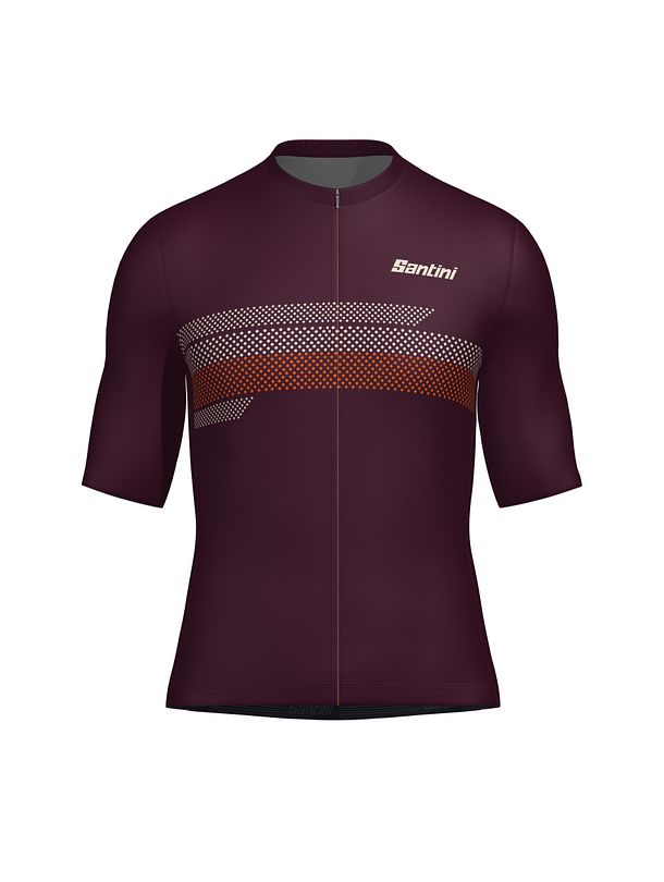 Maillot Santini Horizon2 Hombre - Burgundy