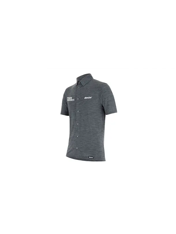 Camisa De Gravel Santini Paris-Roubaix