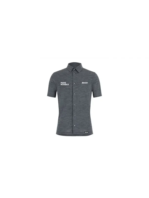 Camisa De Gravel Santini Paris-Roubaix
