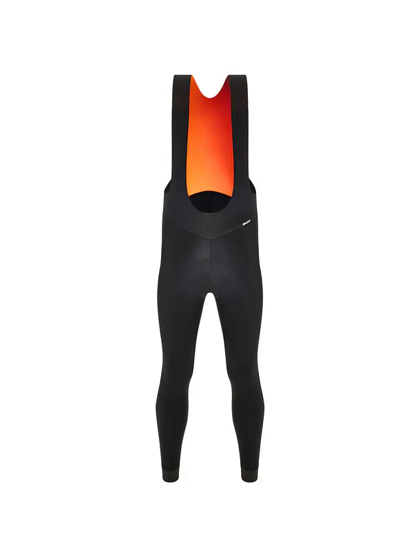 Culotte Larga Santini Aldo Hombre - Black