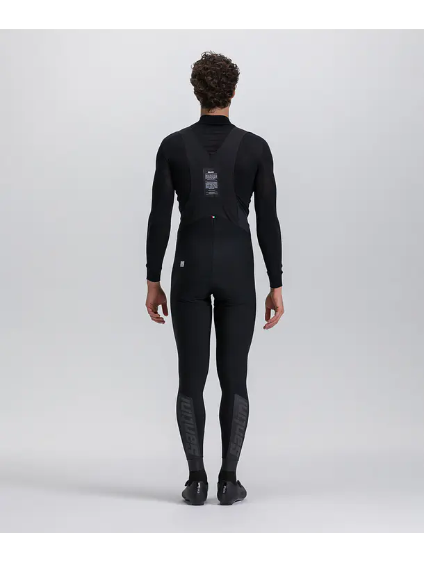 Culotte Larga Santini Aldo Hombre - Black