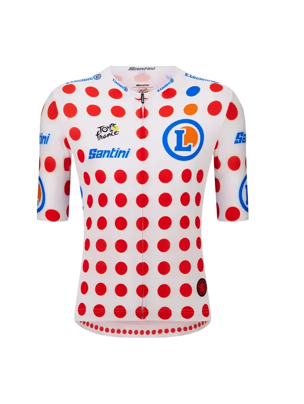 Tricota Santini Líder Montaña TDF Hombre - Polka Dots