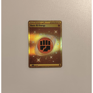 Basic Fighting Energy - 258/198 - Gold Secret Rare 