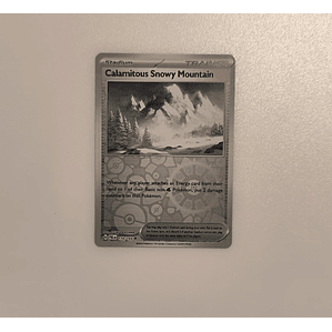 Calamitous Snowy Mountain - 174/193 - Reverse Holo -