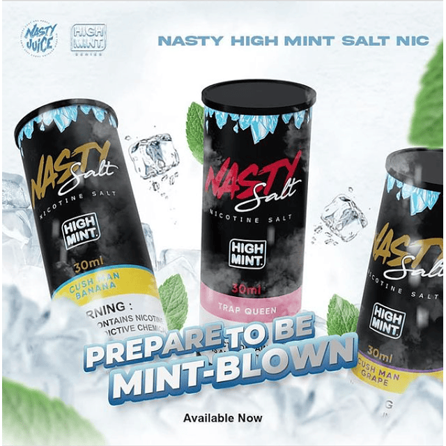 Nasty Juice High Mint Salt Nic 30ml