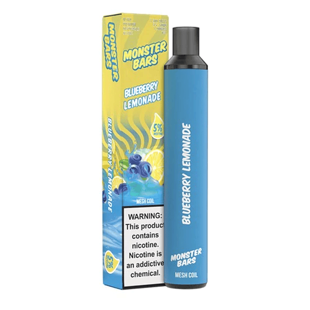 Monster Bars Lemonade 3.500 Puff Desechable Pod