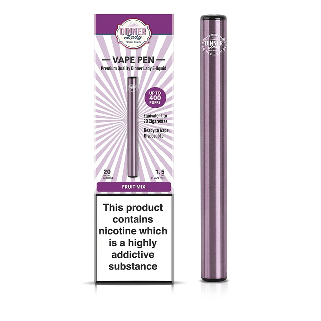 Dinner Lady Vape Pen 400 Puff Desechable Pod