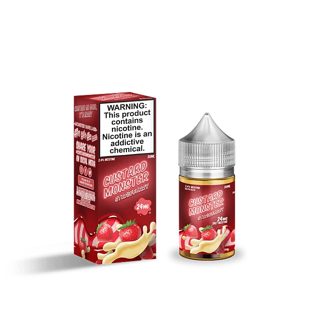 Custard Strawberry Salt 30ml