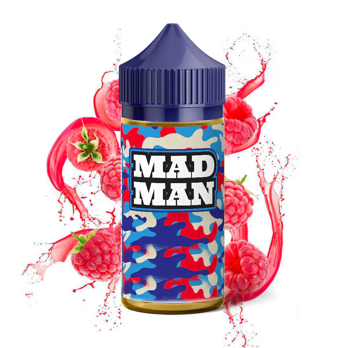 Mad Man Crazy Raspberry 100ml | SantiVape Shop