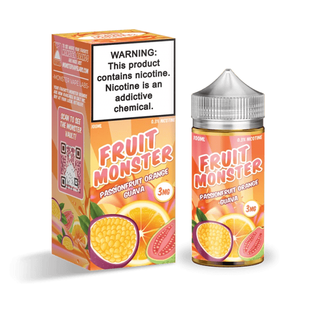 Passionfruit Orange Guava 100ml Shortfill