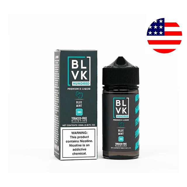BLVK Blue Mint 100ml SantiVape Shop
