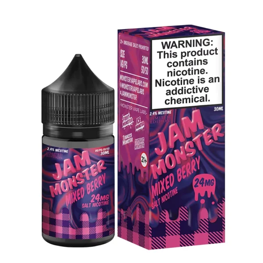 Jam Mixed Berry Salt 30ml