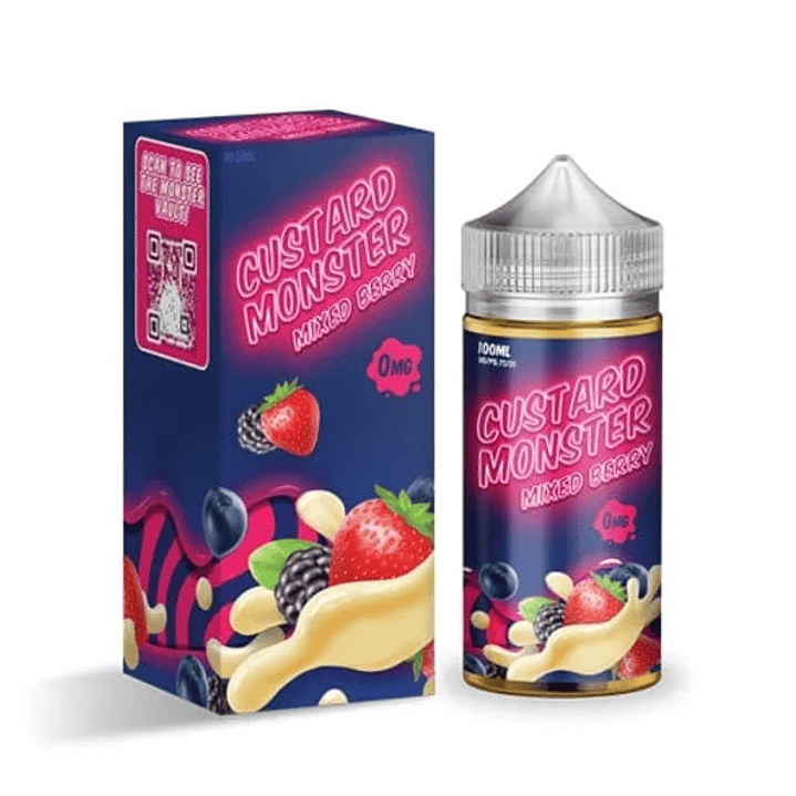 Custard Mixed Berry 100ml 1