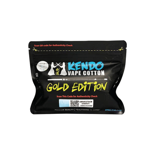 Kendo Vape Cotton Gold Edition