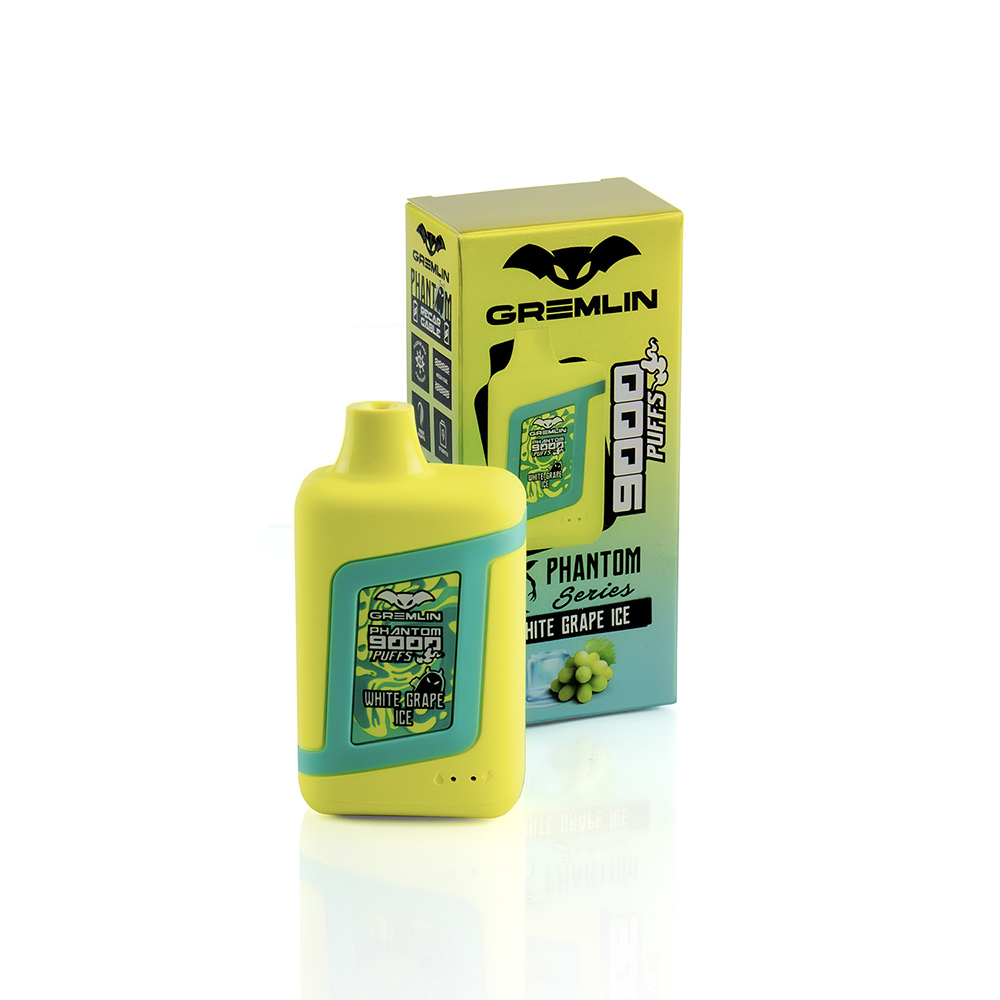 Gremlin White Grape ICE 9000 Puff | SantiVape Shop