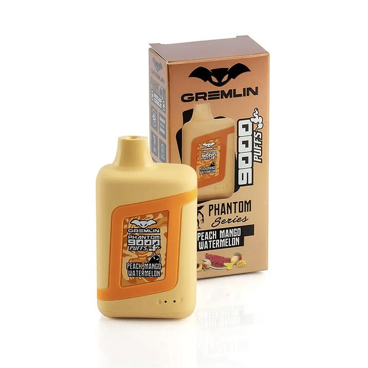 Gremlin Peach Mango Watermelon 9000 Puff 1