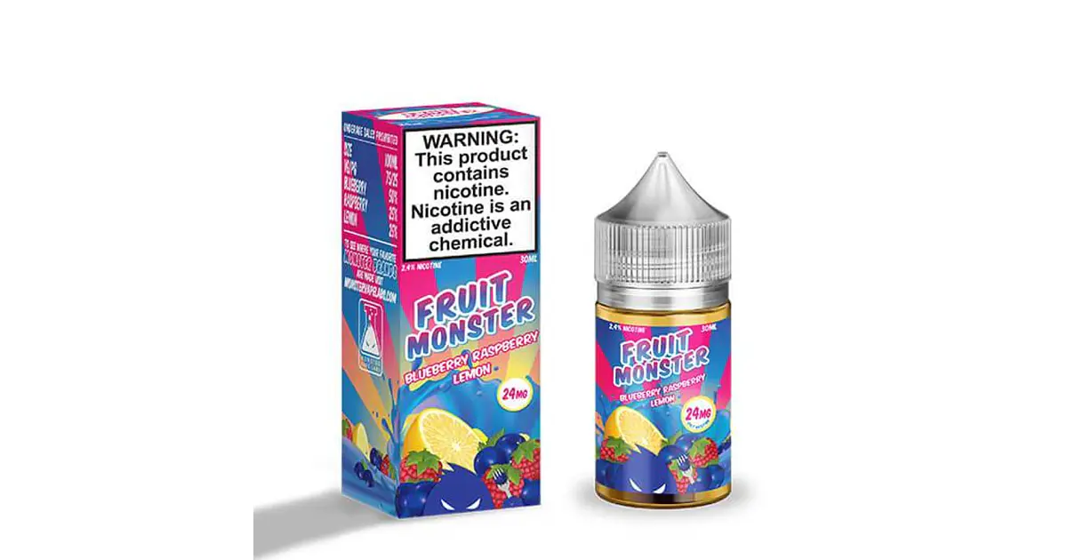 Fruit Monster Blueberry Raspberry Lemon Salt 30ml