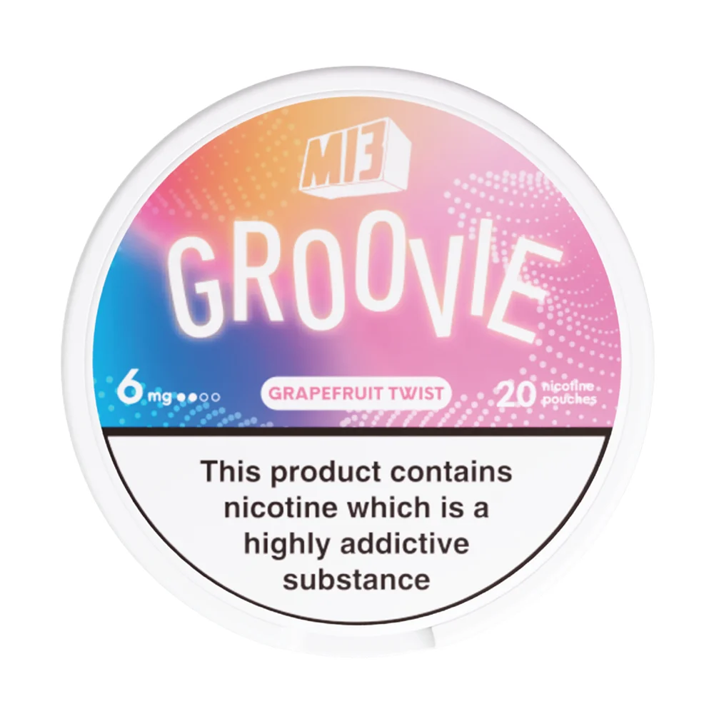 Pouches M13 Groovie Grapefruit Twist | SantiVape Shop